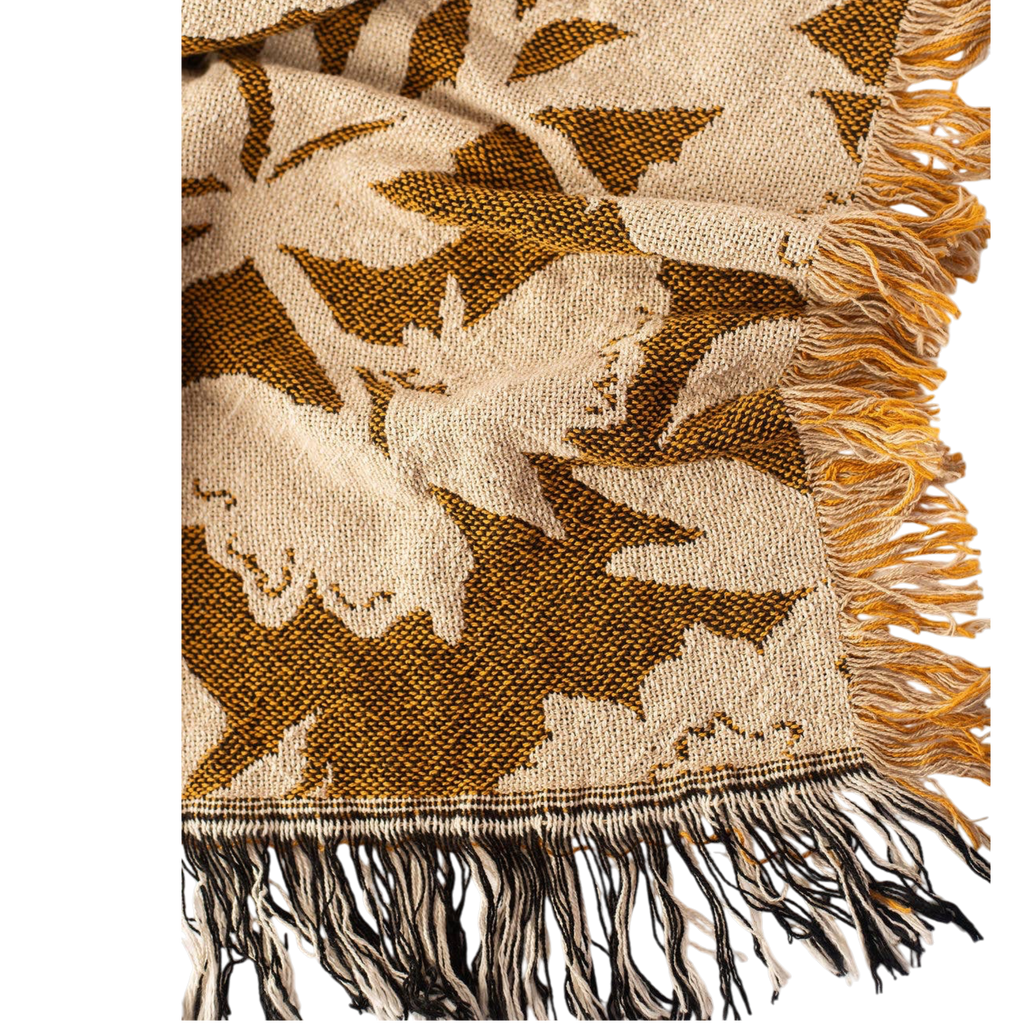 Addy Blanket | Ochre