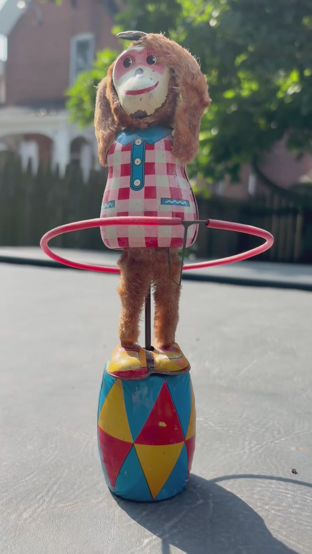 Charlie the Chimp: A 1950s Japanese Hula-Hoop Wonder