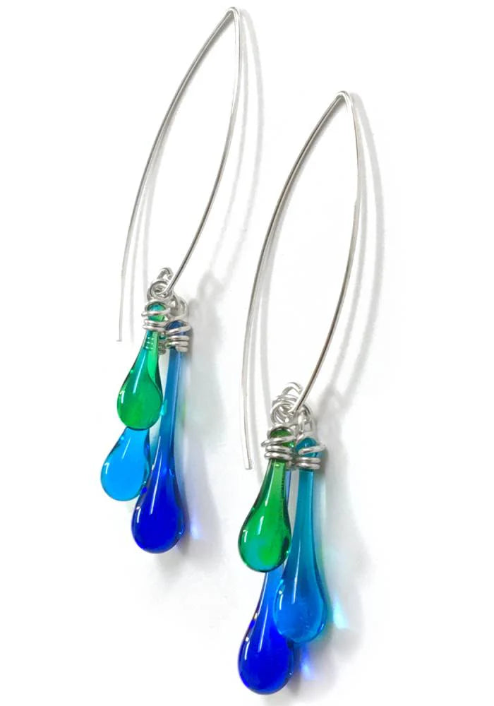 LIMITED EDITION Marquise Trio Earrings I Fall Colors