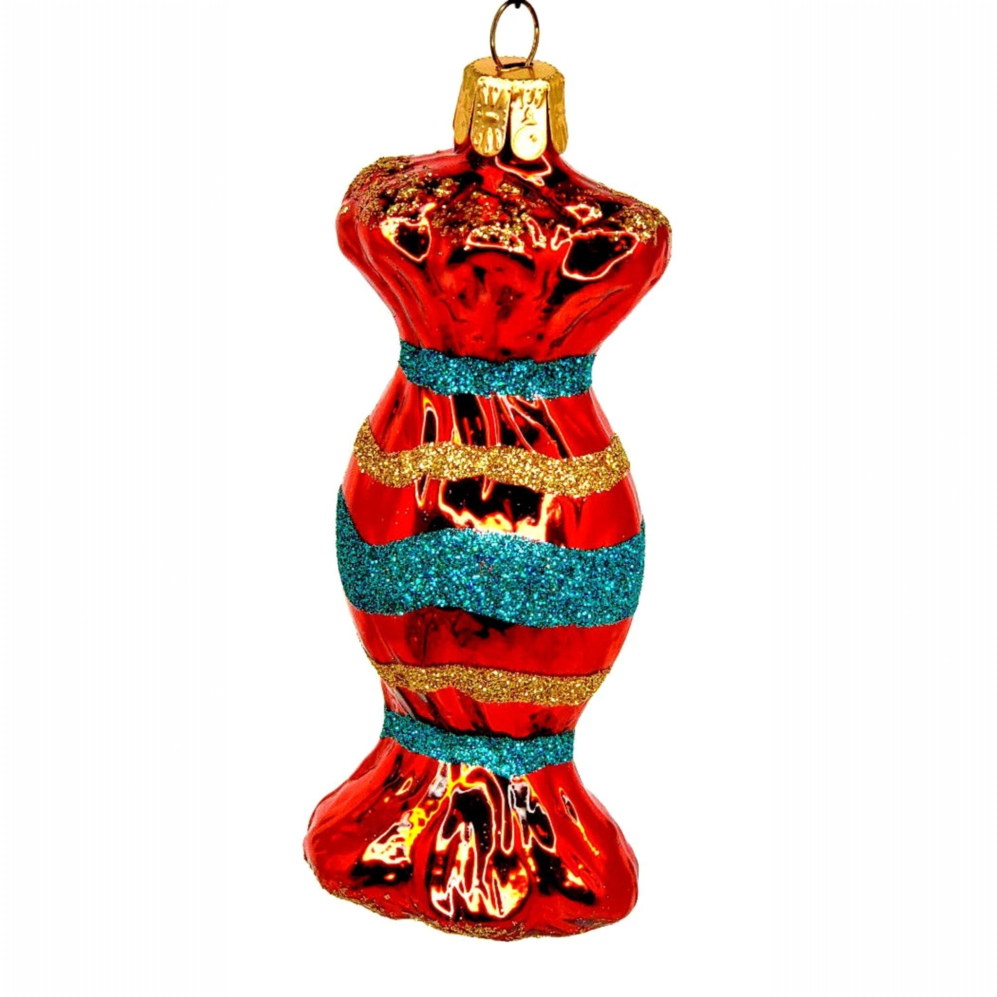 Handmade Czech Glass Christmas Ornament