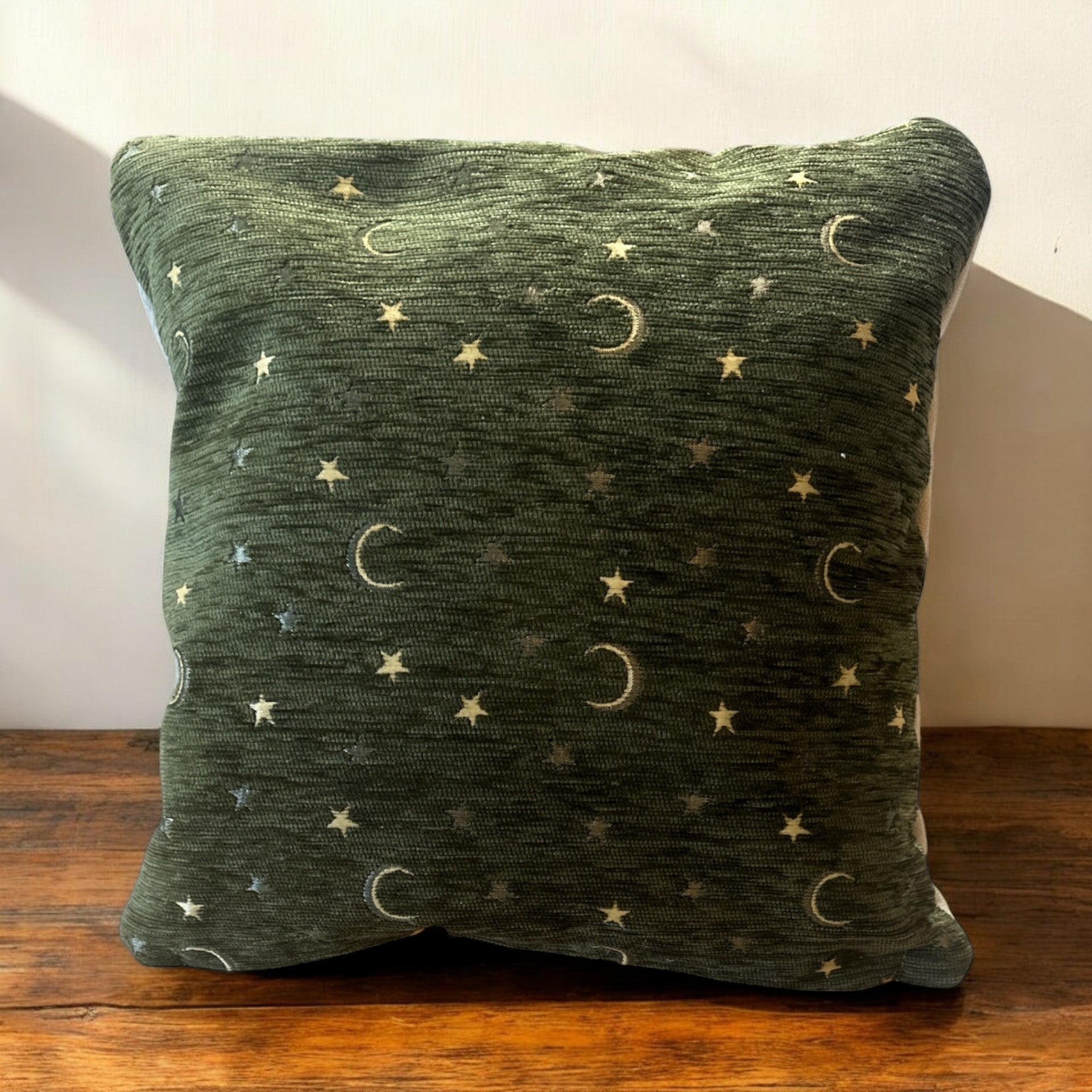 "Luna & Sol" Embroidered Pillow