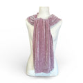 Hand-Dyed Silk & Rayon Scarf | Rose Quartz