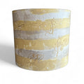 Gold, Silver, Yellow & Gray Lamp Shade 18"