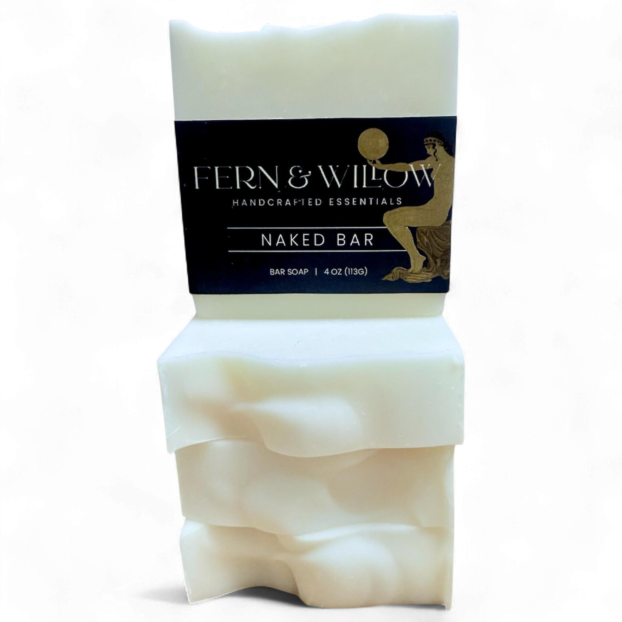 "Naked Bar" Unscented Handmade Luxury Soap