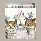 Holiday Hoot Square Box Matches