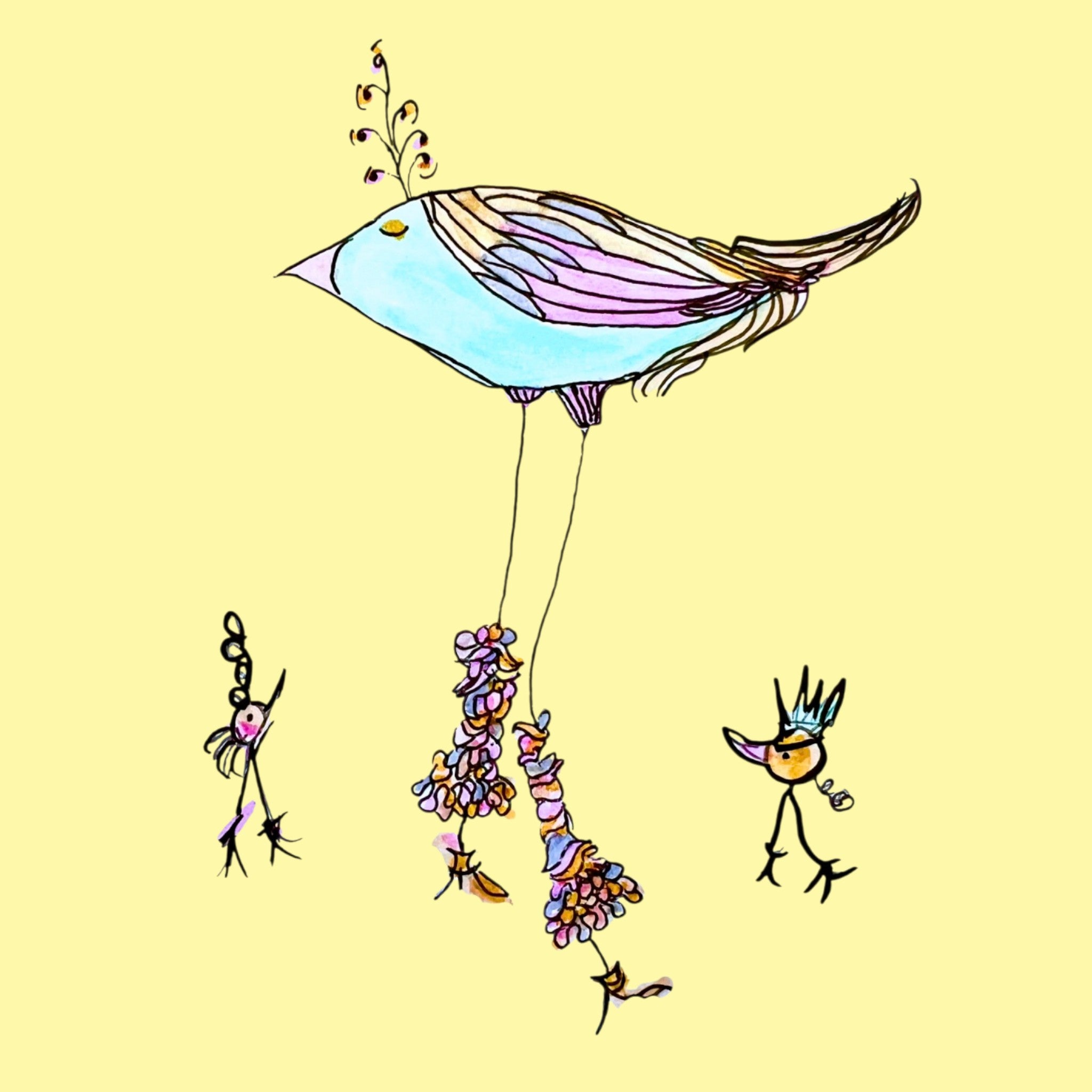 "Makeup Bag" Greeting Card