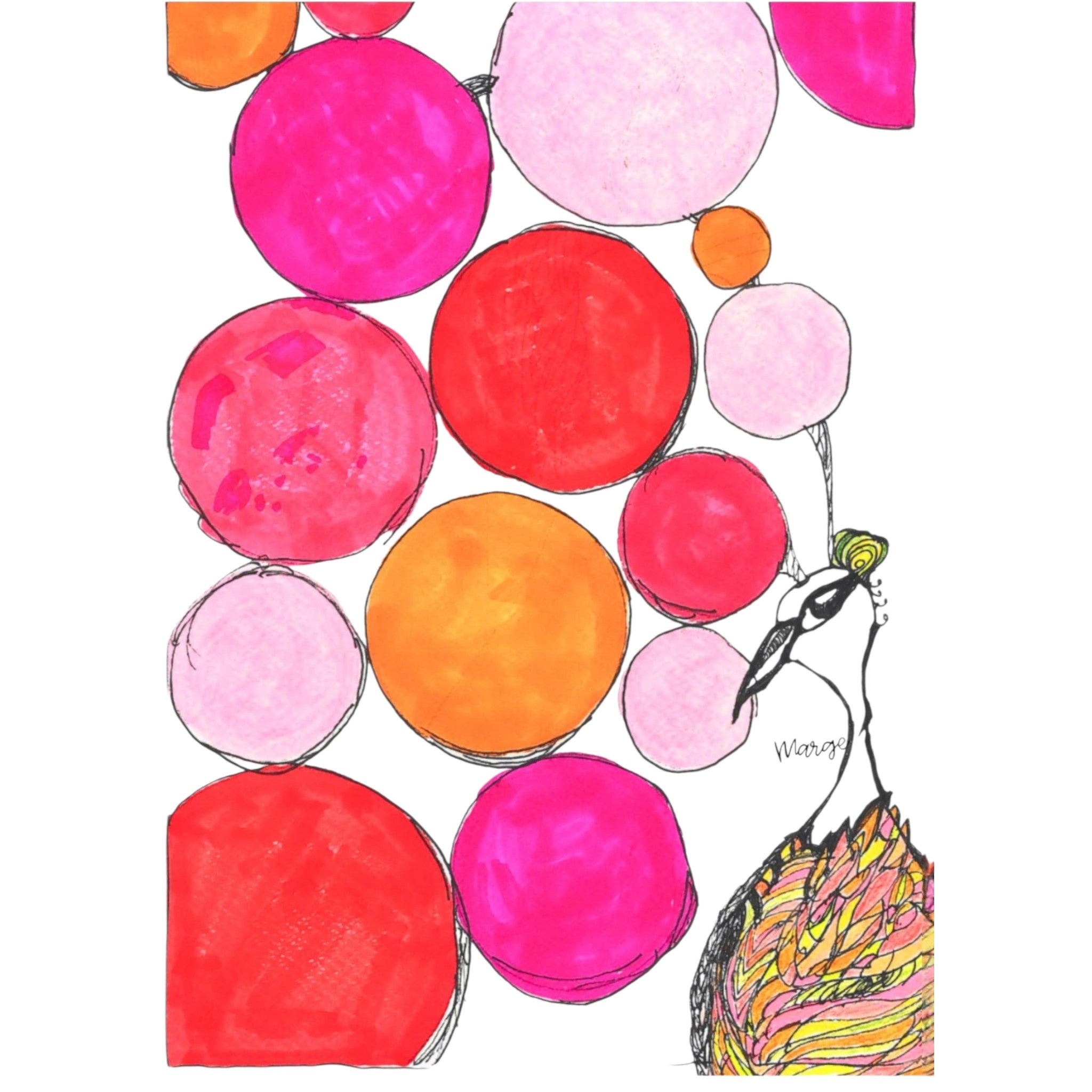 "Marge" Greeting Card