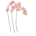 Faux Blush Phalaenopsis Orchid Stem 42"