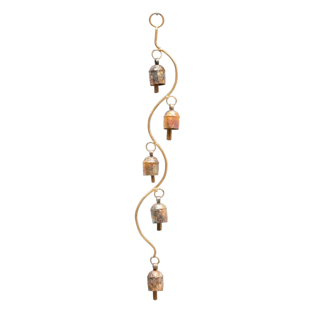 Vine Chime Hand-Tuned 5 Desert Bells | Bronze