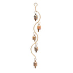Vine Chime Hand-Tuned 5 Desert Bells | Bronze