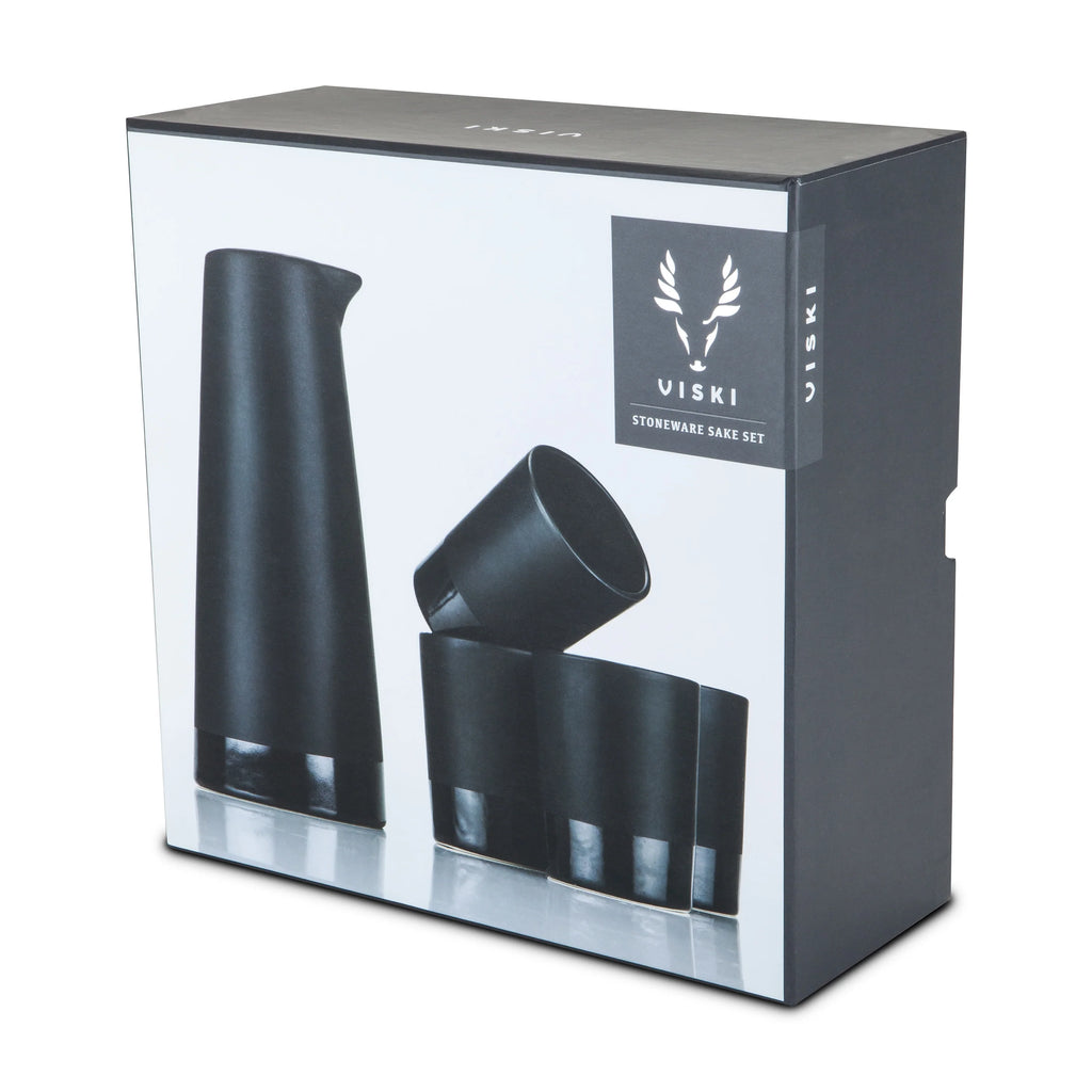 Stoneware Saki Set