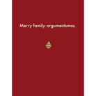 Merry Family Argumentsmas - Holiday Card