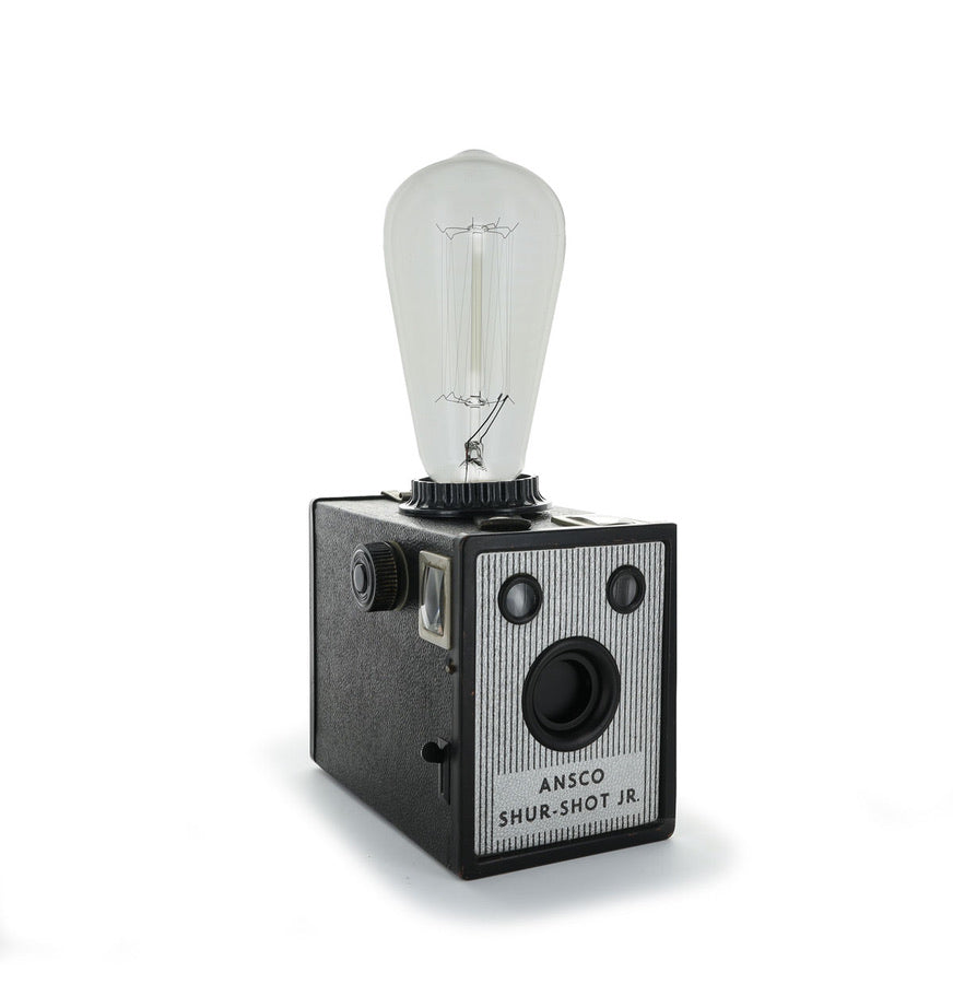 ANSCO Shur-Shot Jr. Small Box Camera Lamp – Dog & Pony Show